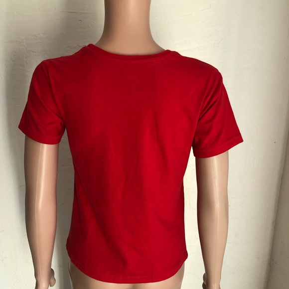 Disney Junior Size 10-12 Mickey Mouse And Friends Red T-Shirt Short Sleeves Tee - Picture 2 of 16